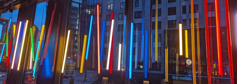 Abstract article image showing patterns of lights